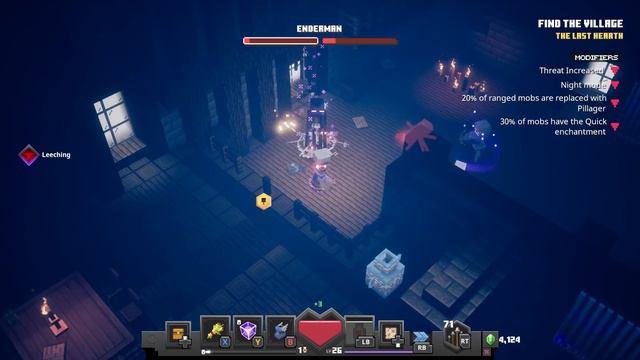 When I take LEGENDARY DUAL BLADES to EXTREMES in Minecraft Dungeons смотреть онлайн