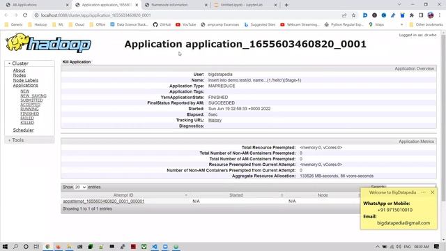 Day 2 Hadoop Introduction with Practical Example | 19th June 2022 | Tamil смотреть онлайн