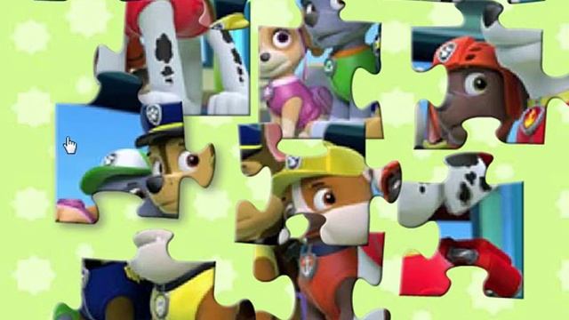 PAW Patrol Puzzle (Щенячий патруль пазл) - прохождение игры смотреть онлайн