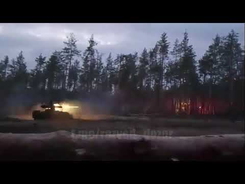 БМПТ Терминатор в деле. Снято в районе Кременная ЛНР РФ.