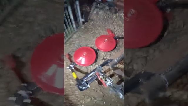 самодельный минитрактор с косилкой.