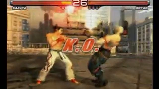 Game Fight - Tekken 5 - Gabriel (Kazuya) vs Deivison (Bryan) смотреть онлайн