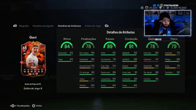 EA FC 24 - A GENTE TEM QUE FALAR A VERDADE... - GAVI DME, EVOLUÇAO DE PE RUIM & FINTAS, FC VERSUS 2 смотреть онлайн
