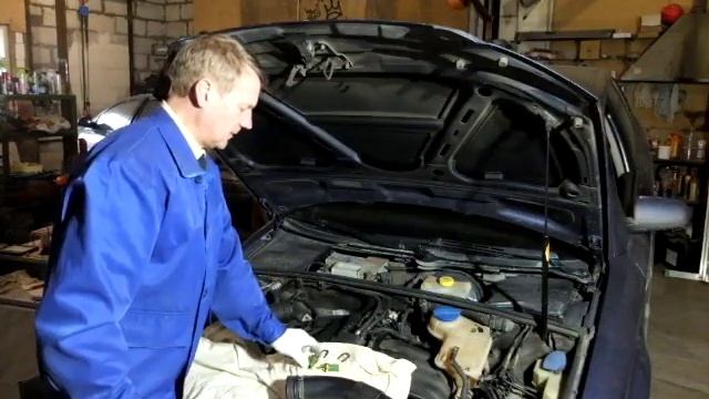 Замена датчика температуры системы охлаждения двигателя смотреть онлайн