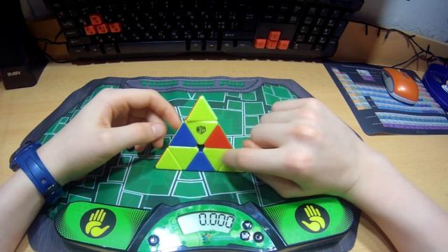 Как собирать пирамидку?Первый слой смотреть онлайн