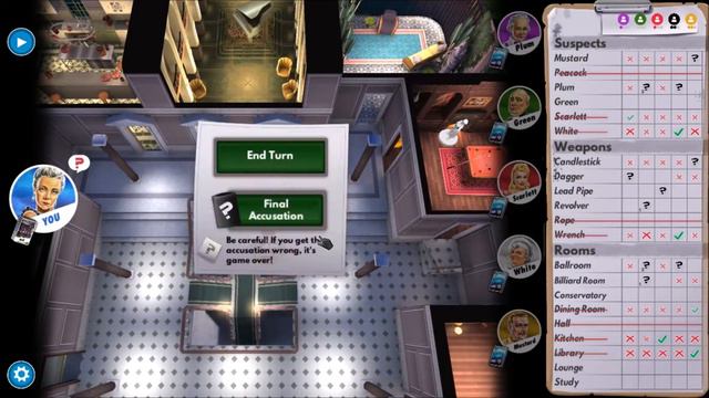 Clue/Cluedo: The Classic Mystery Game, Miss Peacock Game (Classic) смотреть онлайн