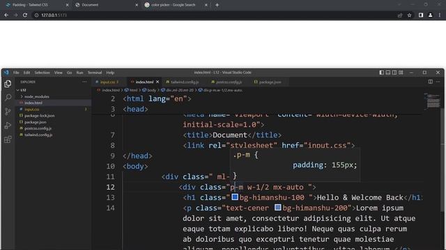 Edit tailwind.config.js | Add Google Fonts | #12 #tailwindcss #css3 смотреть онлайн