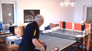 Так же, как я учусь играть в настольный теннис дома