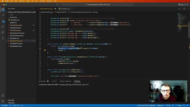 Foojay - Getting Started With Java - 10. Using Streams смотреть онлайн