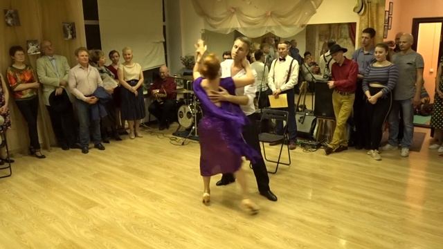 Юбилей Тани. Румба. Евгения Чистякова и Валерий Гущин 16.03.2019 смотреть онлайн