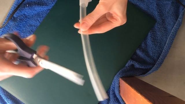 Фонтан из шланга. Аквариумные самоделки