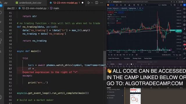 building an AUTOMATED trading algorithm live (to remove all emotion from trading) смотреть онлайн