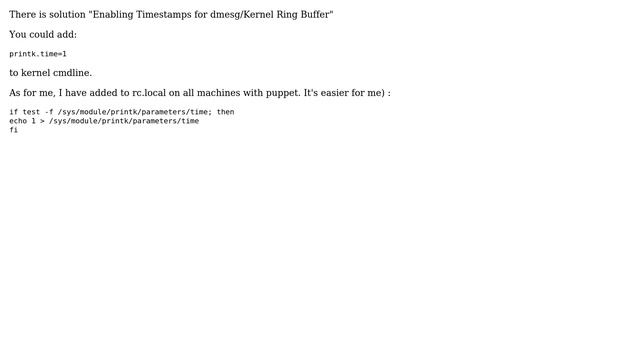 Linux Centos with dmesg timestamp (5 Solutions!!) смотреть онлайн