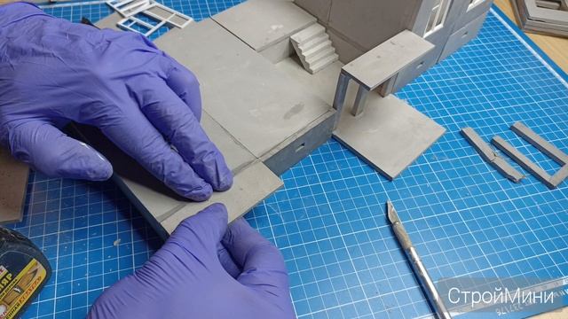 Панельный дом в масштабе 1:35 / Панелька в миниатюре / Силиконовые формы СтройМини смотреть онлайн