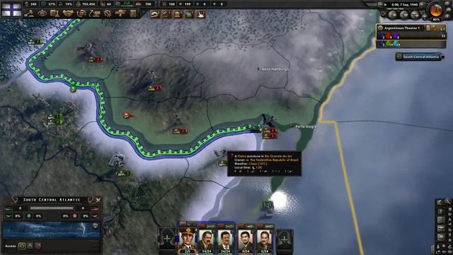 Hearts of Iron 4 – Road to 56 MOD - La resistance - Argentina - Part 4 смотреть онлайн