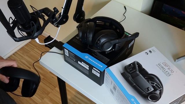 Sennheiser GSP 670 vs. HD 598 MEIN STREAMING SETUP! смотреть онлайн