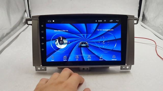 Штатная магнитола Toyota Land Cruiser 105 (2003-2007) Android TA099 смотреть онлайн