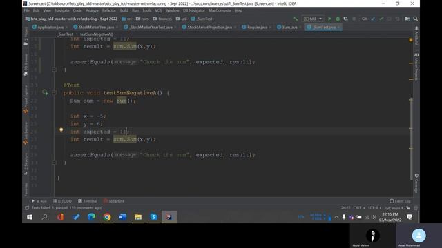 Demo of unit test coverage смотреть онлайн