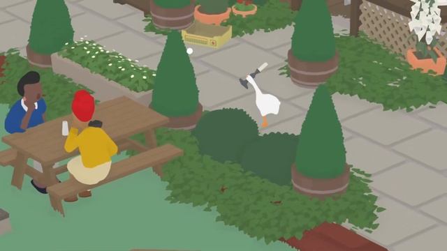 Untitled Goose Game/ПРОХОЖДЕНИЕ #4/ГУСЬ прекрасен как никогда!?? смотреть онлайн