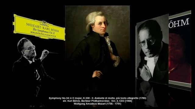 W.A. Mozart - Symphony No.34 in C major K.338 (dir. Karl Böhm, Berliner Philharmoniker, 1966) смотреть онлайн