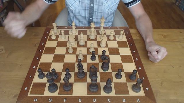 Конь допрыгался до мата! Шахматы стратегия! смотреть онлайн