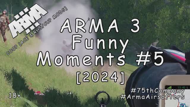 ARMA 3 - Забавные моменты #5 [2024] смотреть онлайн