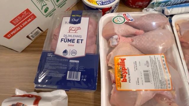 Сколько стоят продукты в Турции в декабре 2022 года ??| Наши покупки с ценами в merto | #турция смотреть онлайн