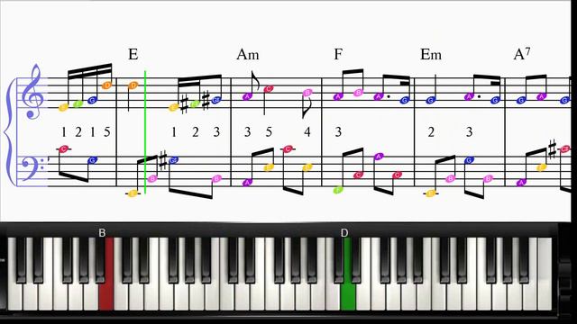 Happy New Year - ABBA - Piano sheet PDF смотреть онлайн