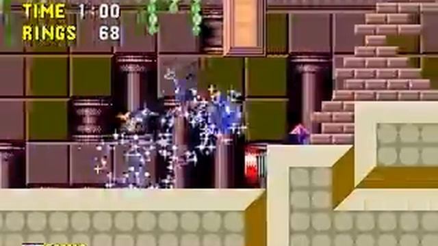 Sonic One: Pyramid Pyromania Zone Act 3 (Discontinued) смотреть онлайн