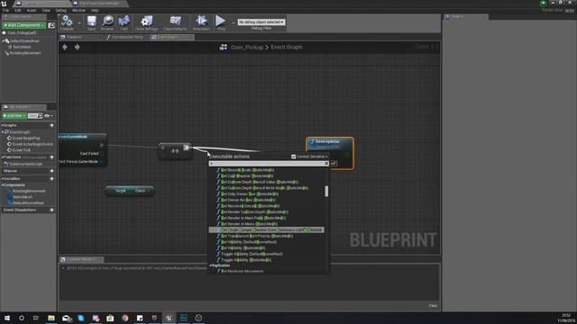 Coin Pickup - #10 Creating A MOBILE Endless Runner Unreal Engine 4 смотреть онлайн