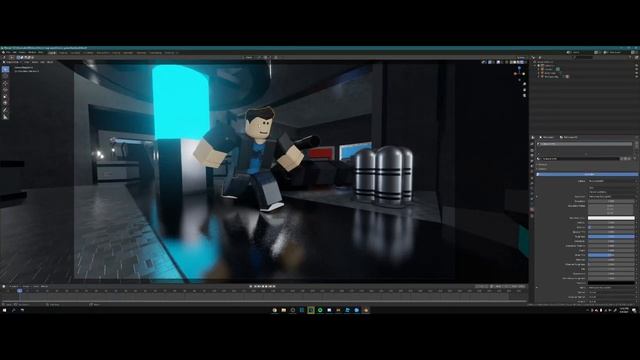 Make A Scary Roblox Game Thumbnail From Start To Finish! (ROBLOX GFX) смотреть онлайн