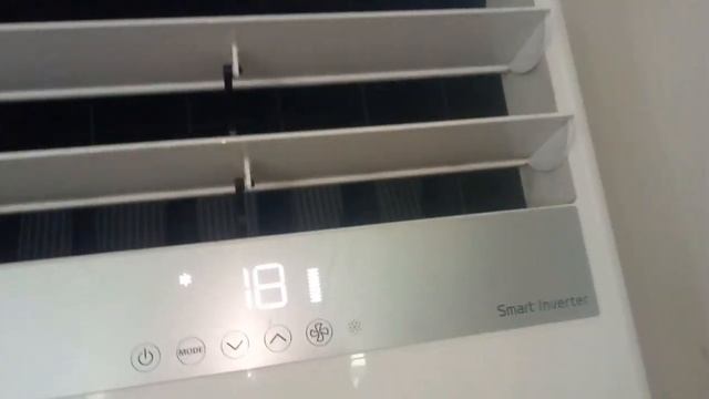 Lg 5 Pk Standing Floor (smart Inverter) Air Conditioner Testing.