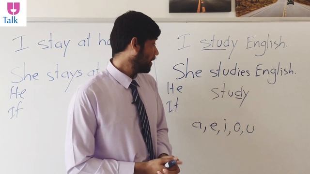 How to Add "s" or "ies" to the Verbs in Sentences смотреть онлайн