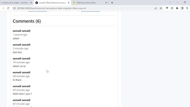 Blog ب Laravel 9 and Vue js 3 Composition API -22- (Load More & Comments Count ) | Moroccan Darija смотреть онлайн