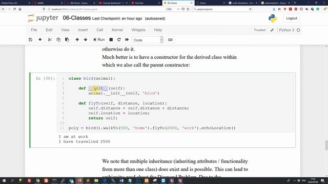 Python programming 07 - Class or object inheritance смотреть онлайн