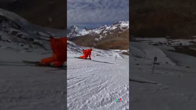 Skiing in Val Senales Schnstal with Marco Gargano and Stefano Bellingheri 🇮🇹❄️👍 смотреть онлайн