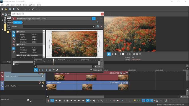 Vegas Pro 17 Как сделать эффект перехода 3D прямоугольник. Урок #7 смотреть онлайн