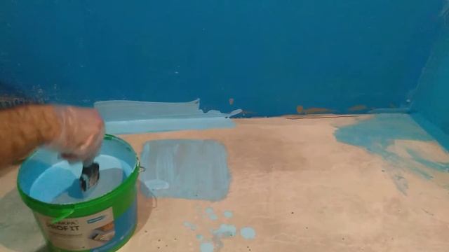 Показываю как применять гидроизоляционную ленту