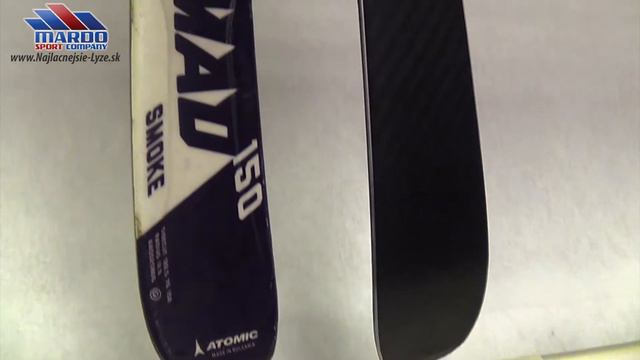 lyze ATOMIC NOMAD SMOKE, Woodcore, All mountain rocker + Atomic XTO 10 black смотреть онлайн