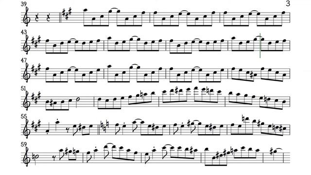 Tico Tico 140bpm Flute Sheet Music Backing Track Play Along Partitura смотреть онлайн