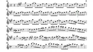 Tico Tico 140bpm Flute Sheet Music Backing Track Play Along Partitura