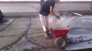 Как сделать бетонный промышленный пол топпинг