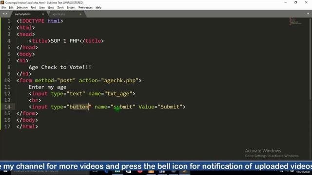 SOP1 PHP SERVER SIDE SCRIPTING class 12th science|HSC IT SOP Practical programs solutions chapter 5 смотреть онлайн