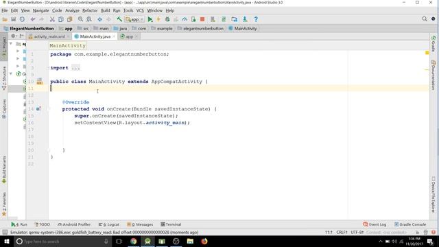 Elegant Number Button Github Library Tutorial | Number Button Android Library. смотреть онлайн