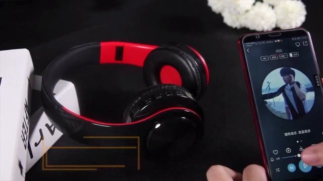 headphones Bluetooth Wireless Headphones Stereo Foldable headset Handfree MP3 player смотреть онлайн
