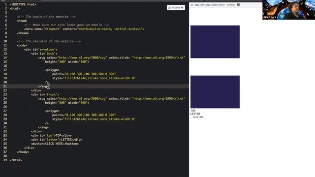 05 - HTML: Creating Shapes - Create Animated Card with CSS & SVG смотреть онлайн