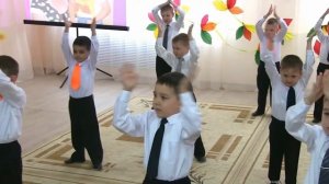 Танец "Выше якоря". Весенний утренник в детском саду.  8 марта.
