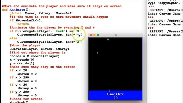 Python - 5 - Dodge-it 2 смотреть онлайн