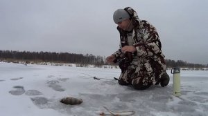 Безкивковая удочка с катушкой ловля на безмотылку чертик