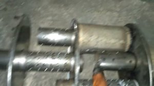 Глушитель с нержавейки самодельный(часть 3)